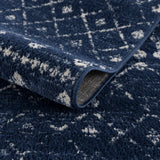 Tigrican Navy 2335 Runner Rug