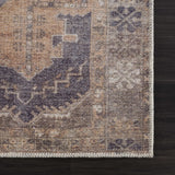 Carrabelle Peach Washable Runner Rug - Clearance