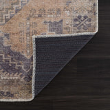 Carrabelle Peach Washable Runner Rug - Clearance