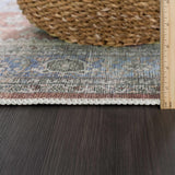 Brown Bagamanoc Medallion Washable Runner Rug - Clearance