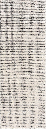Keita Cream & Black Runner Rug