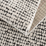 Keita Cream & Black Runner Rug