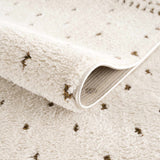 Julie Ivory & Brown Runner Rug