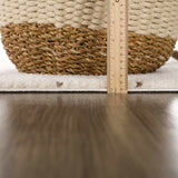 Julie Ivory & Brown Runner Rug
