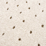 Julie Ivory & Brown Runner Rug