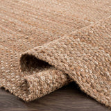 Herndon Braided Jute Runner Rug