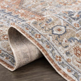 Gael Rust Washable Runner Rug