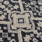 Cabacungan Cream & Gray Washable Runner Rug