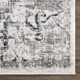 Buenaventura Cream & Navy Runner Rug