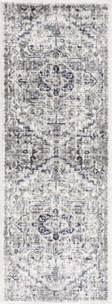Buenaventura Cream & Navy Runner Rug