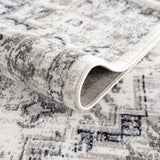 Buenaventura Cream & Navy Runner Rug