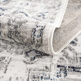 Buenaventura Cream & Navy Runner Rug