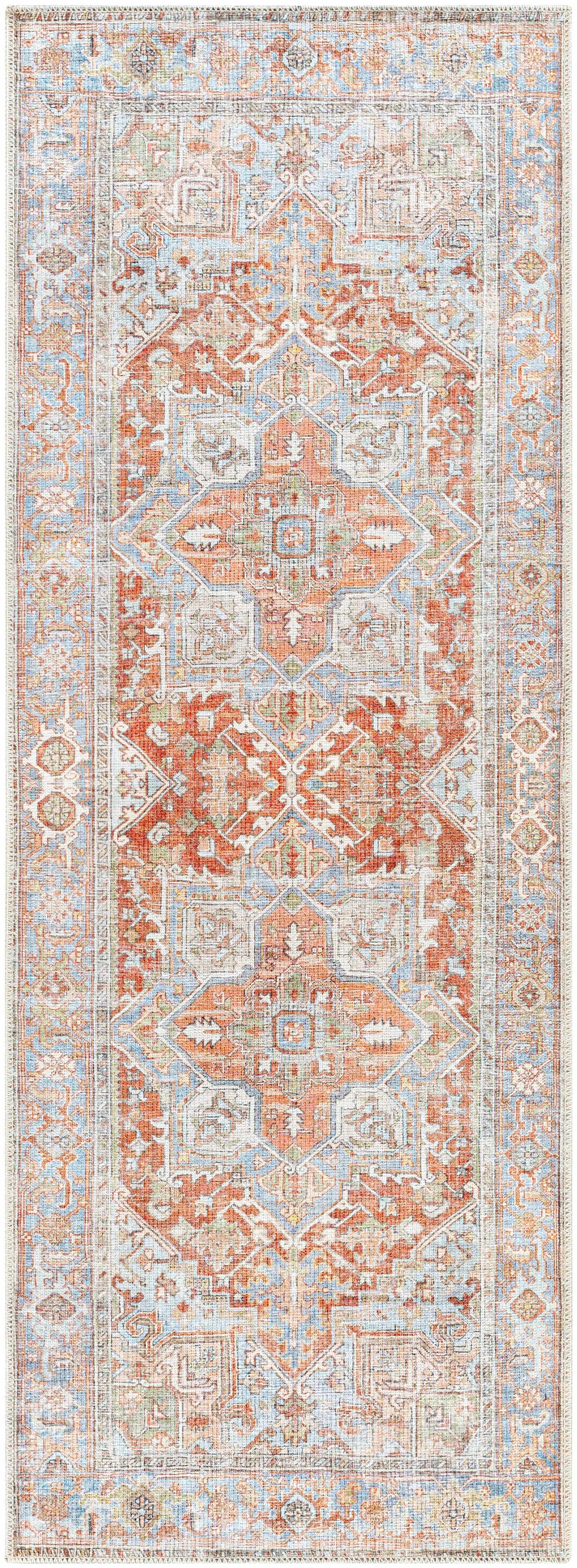 Maayon Washable 7ft Runner Rug