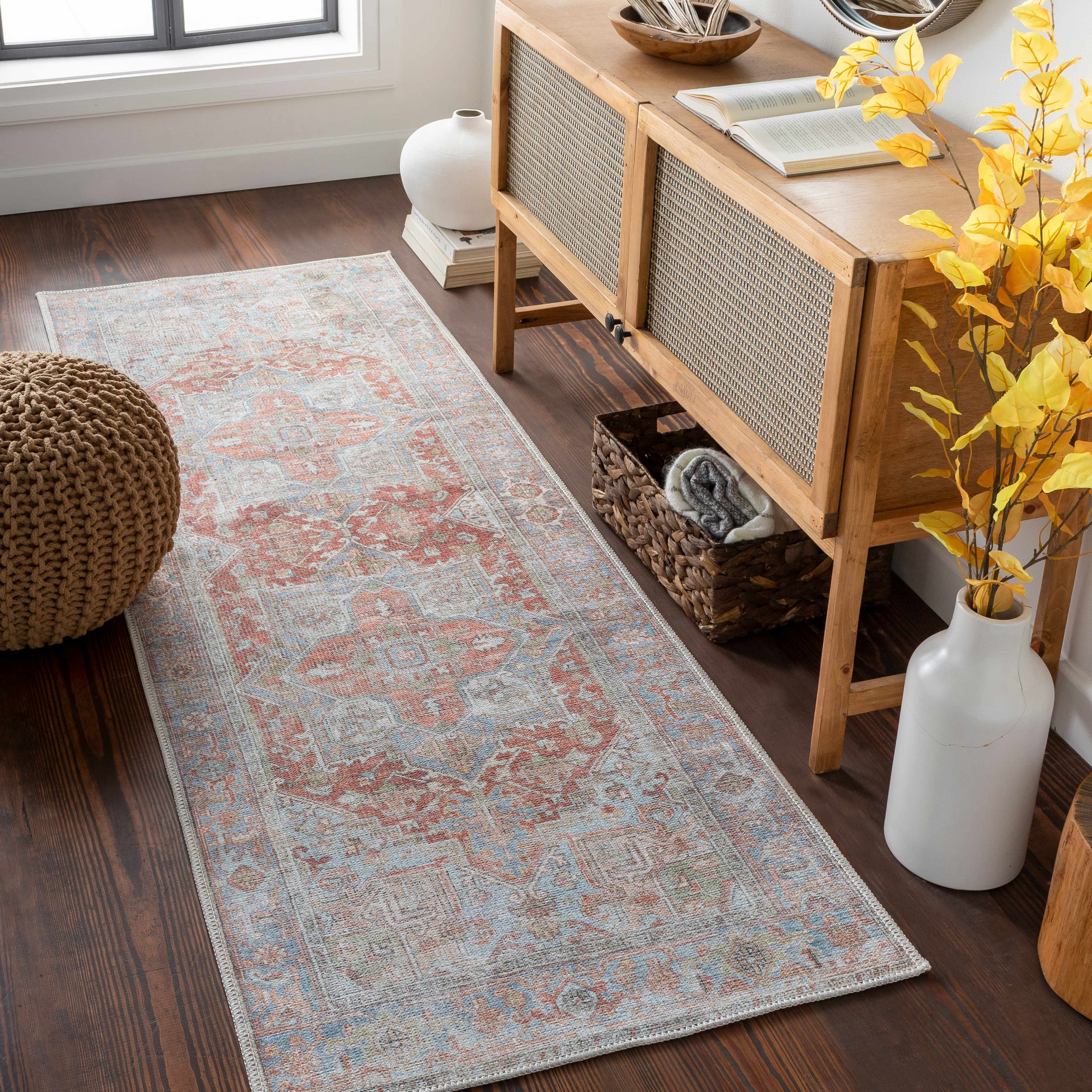 Maayon Washable 7ft Runner Rug