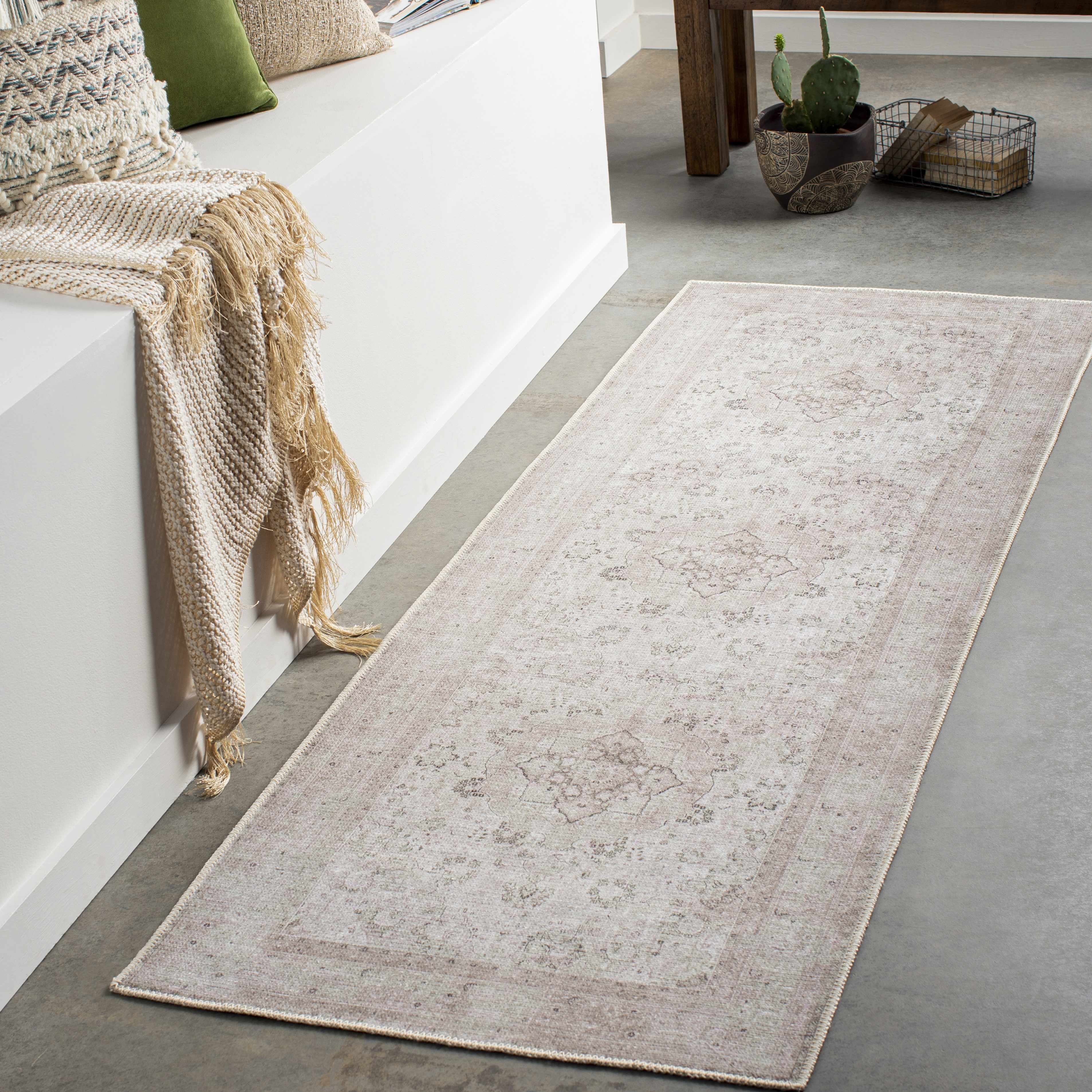Bethany Washable Runner Rug