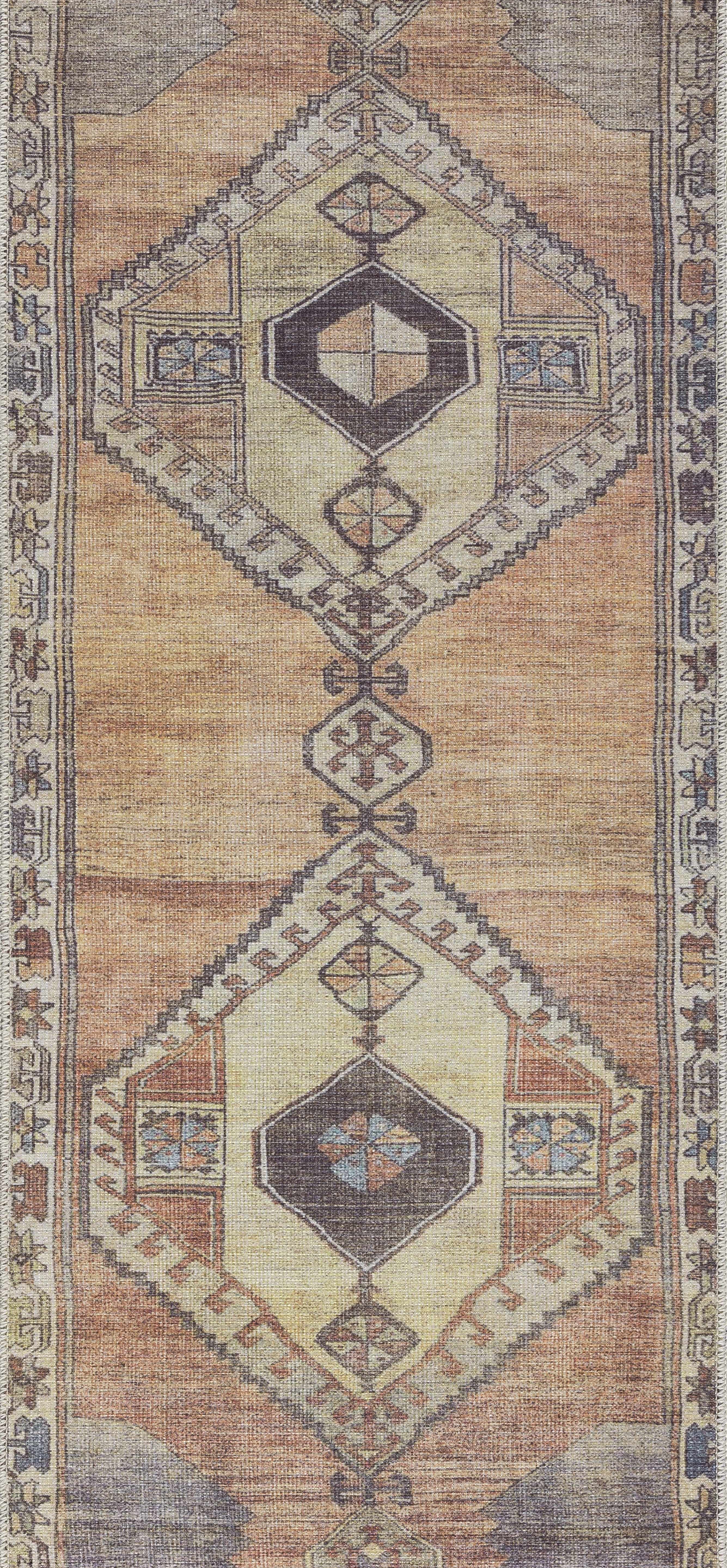 Medinah Washable Runner Rug