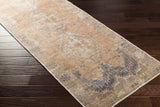 Carrabelle Peach Washable Runner Rug - Clearance