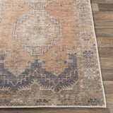 Carrabelle Peach Washable Runner Rug - Clearance