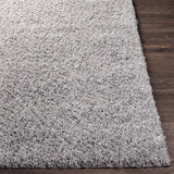 Gray Solid Runner Rug