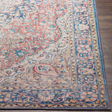 Wacousta Red&Blue Washable Rug - Clearance