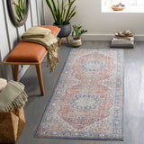 Wacousta Red&Blue Washable Rug - Clearance