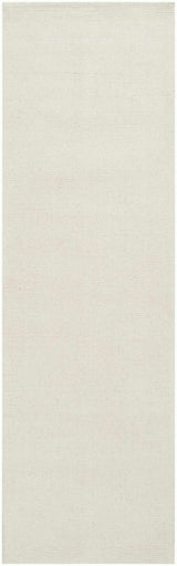 Brockton Solid Wool Light Beige Runner Rug