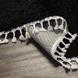 Mampurog Black Shag Rug