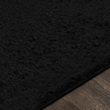 Mampurog Black Shag Rug