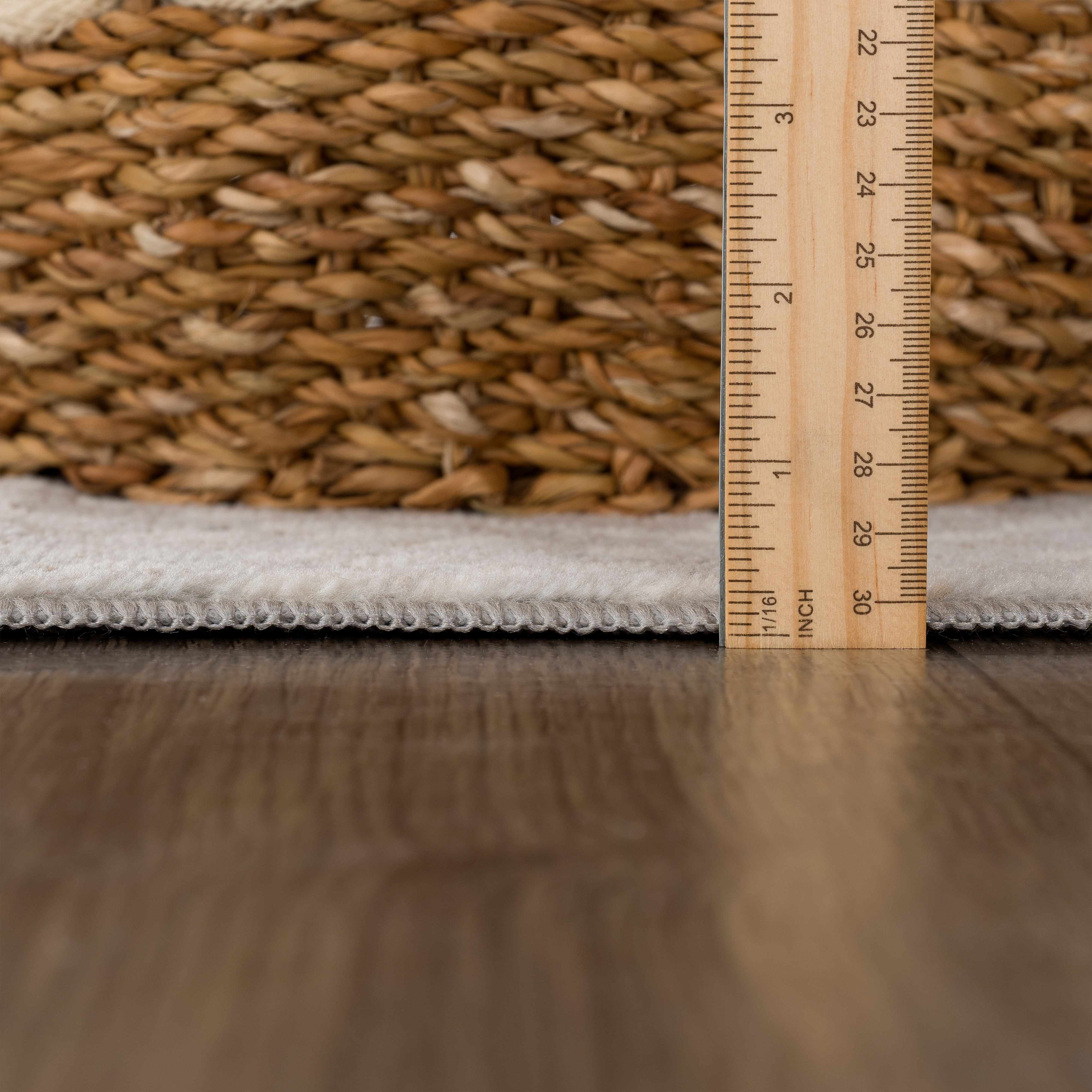 Pointblank Leopard Print Fawn Runner Rug