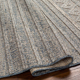 Beige Blue Dekel Runner Rug