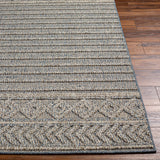 Beige Blue Dekel Runner Rug