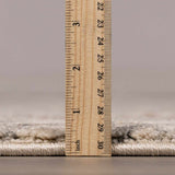 Vaeda Blue & Beige Medallion Runner Rug