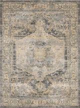 Vaeda Blue Medallion Runner Rug