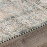 Vaeda Blue Medallion Runner Rug