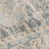 Vaeda Blue Medallion Runner Rug