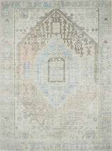 Light Olive Baloy Washable 7ft Runner Rug