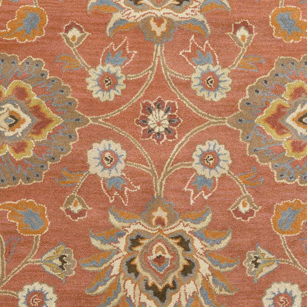 Sample Conesus Hand Tufted Burnt Orange 1112 Area Rug