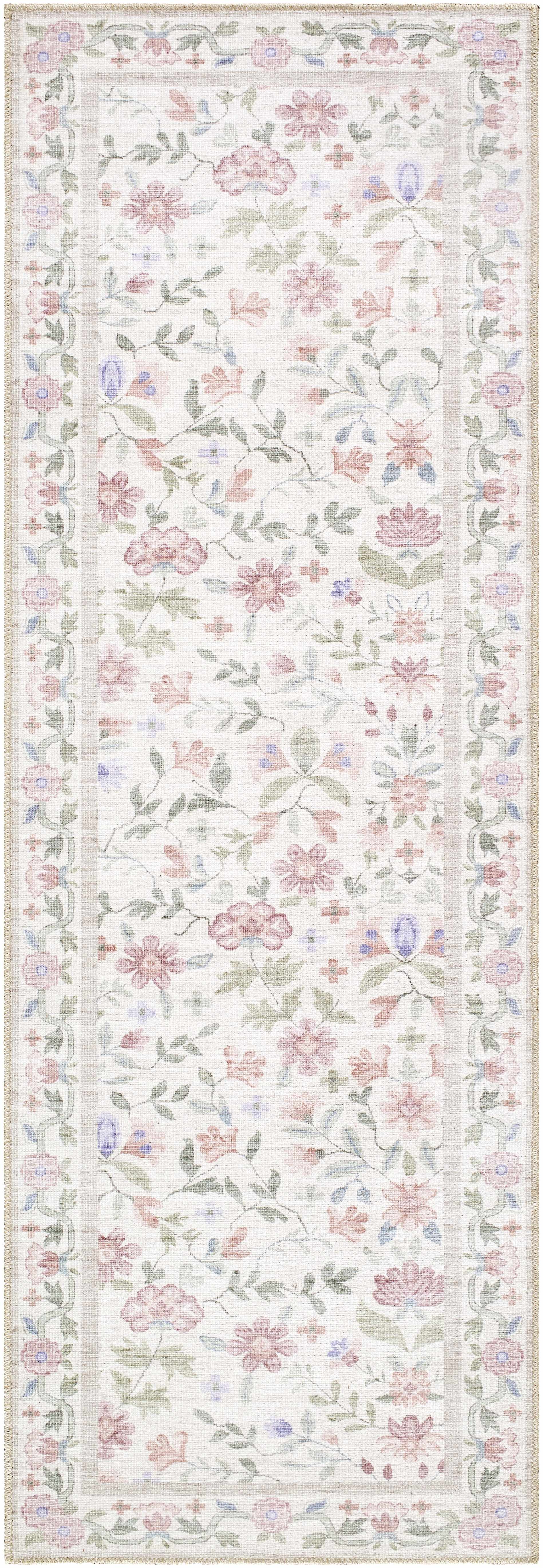 Brigid Washable Area Rug