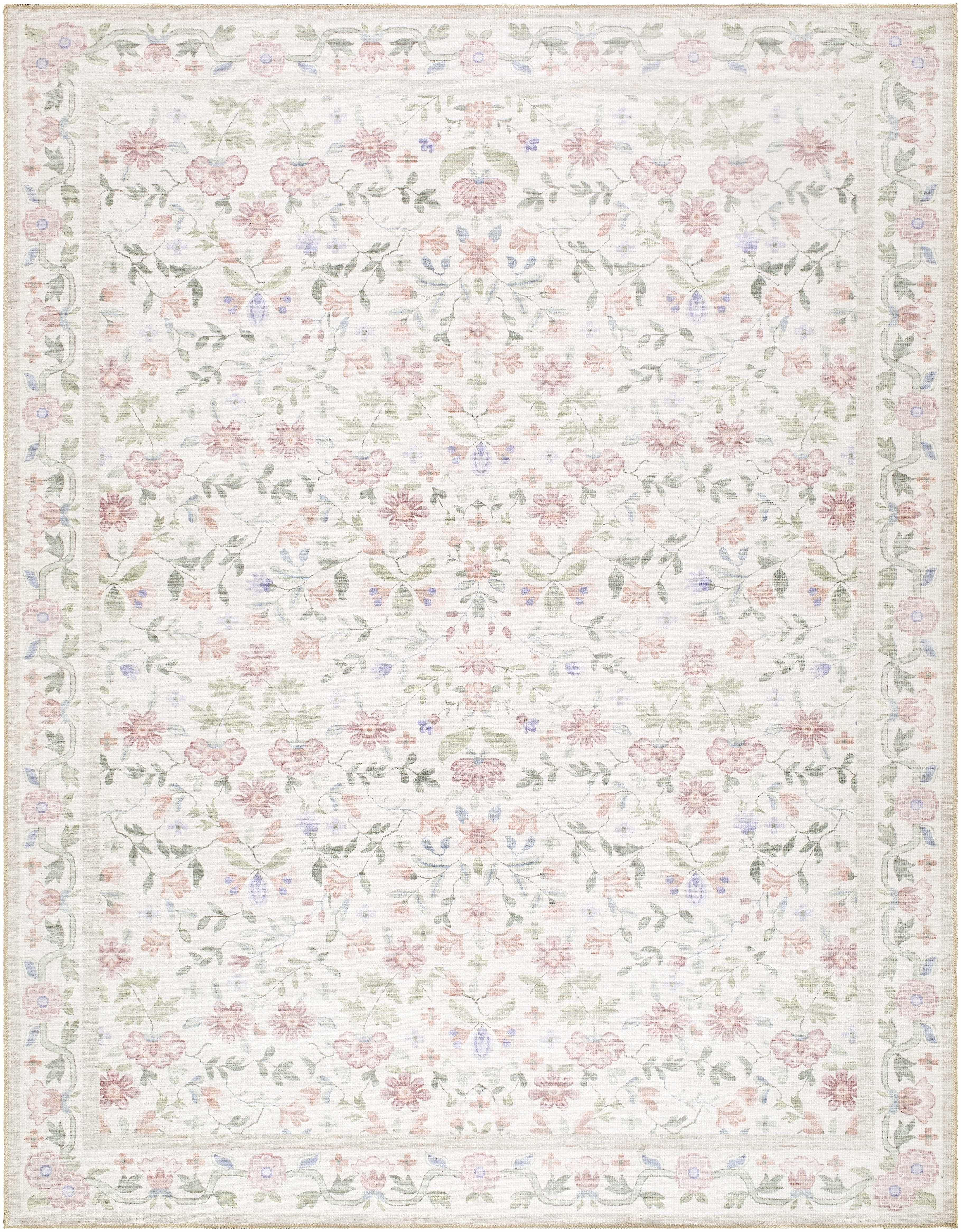 Brigid Washable Area Rug