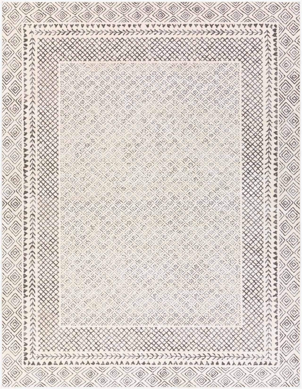 Burdette Soft Neutral Runner Rug