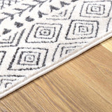 Burdette Soft Neutral Runner Rug