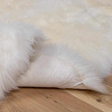 Breda White Soft Sheepskin Rug