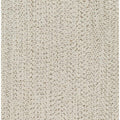 Beige Bargo Braided Textured Runner Rug