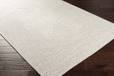 Beige Bargo Braided Textured Runner Rug