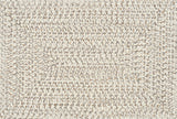 Beige Bargo Braided Textured Runner Rug