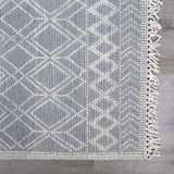 Ramsbury Ivory & Blue Runner Rug