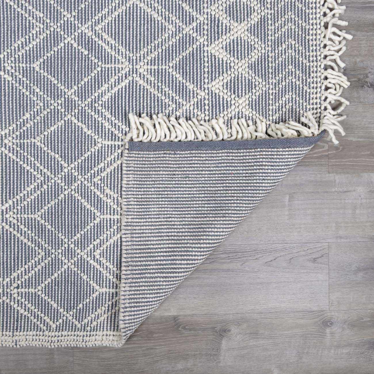 Ramsbury Ivory & Blue Runner Rug