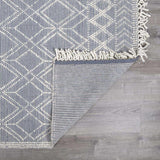 Ramsbury Ivory & Blue Runner Rug