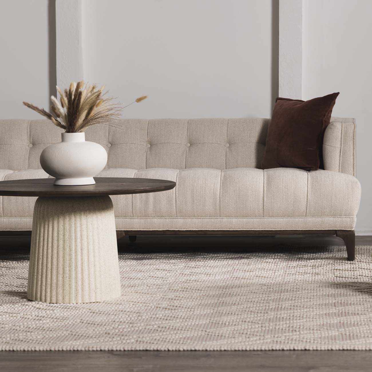 Ramsbury Pink Runner Rug