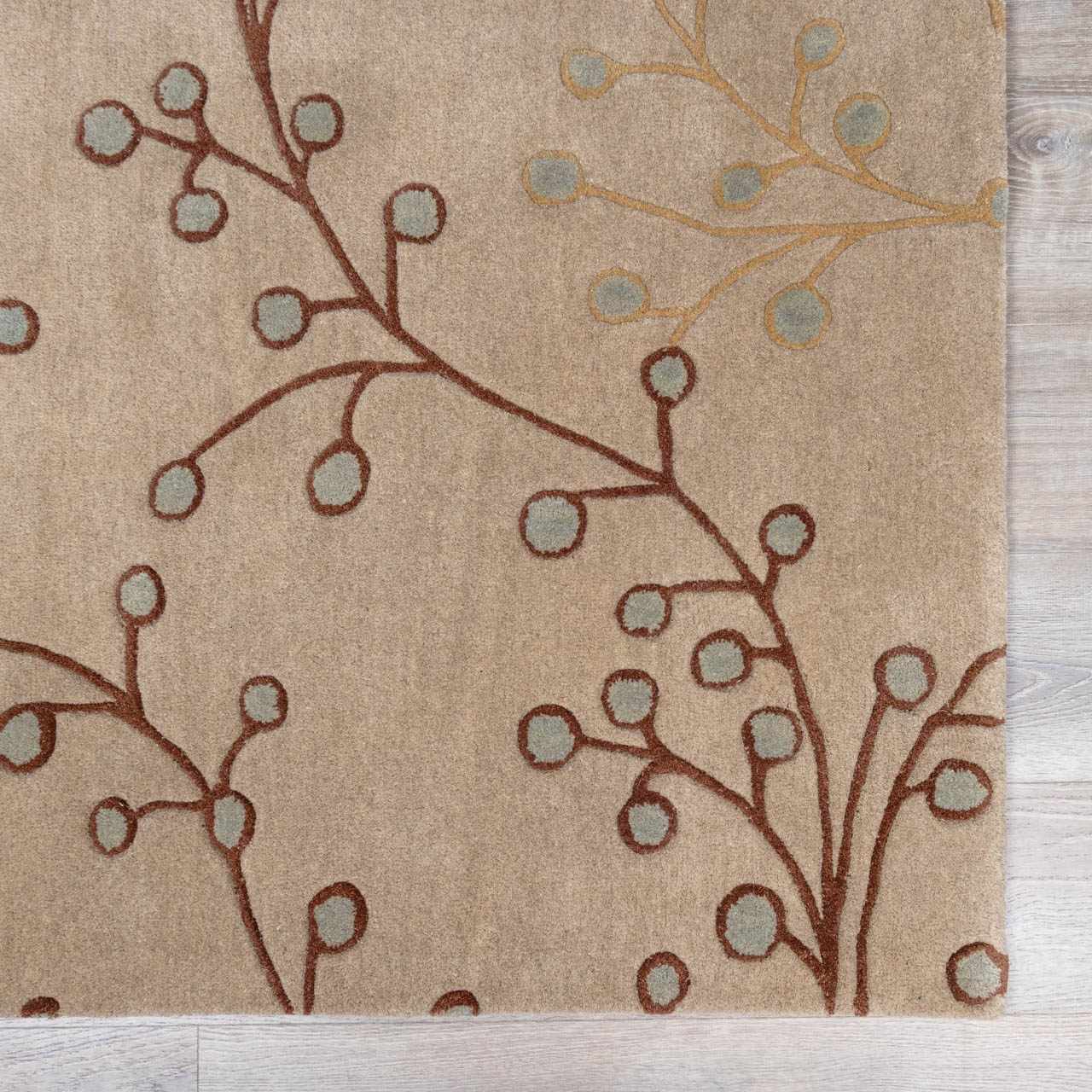 Beige Gray Elsu Runner Rug